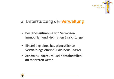 Strategische Ziele zur Ausrichtung der Pastorale zusammen wachsen